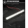 PSEQT 10" LED Trailer Reverse Backup Running Light Bar White