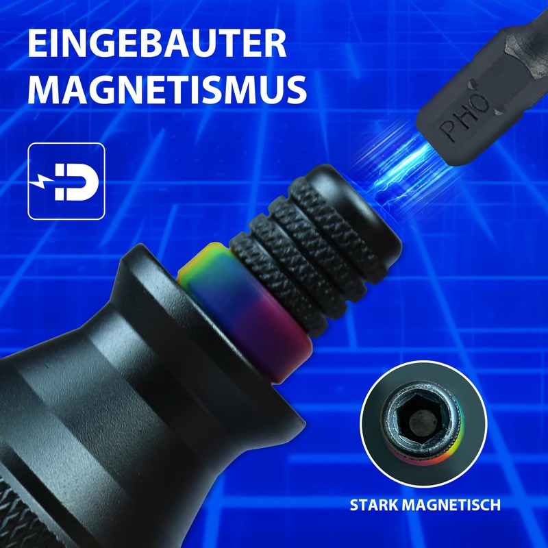 7 in 1 Screwdriver Set with Magnetic Tip, Mini Hand