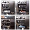 JKCOVER Interior Inner ABS Black Fuse Box Coin Container Storage