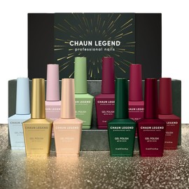 Chaun Legend UV LED Gel Nail Polish Holiday Collection 2024