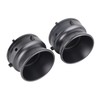 1 Pair NAB Hub Adapters Professional Polished Aluminum Alloy 10