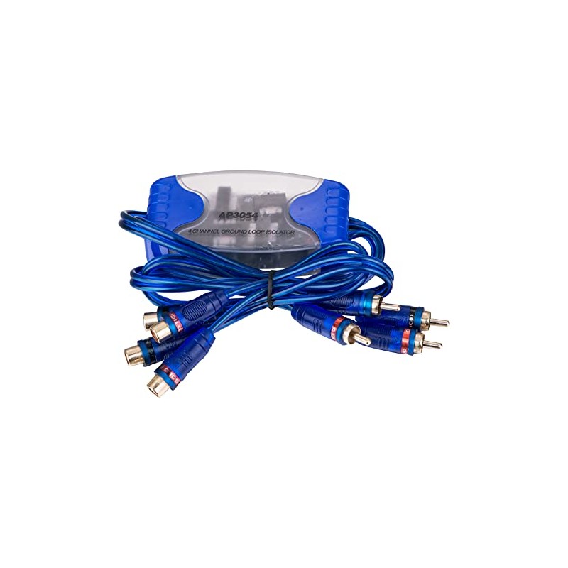 YONGJIANGXIA Four Channel Ground Loop Isolator Car Audio 4 RCA