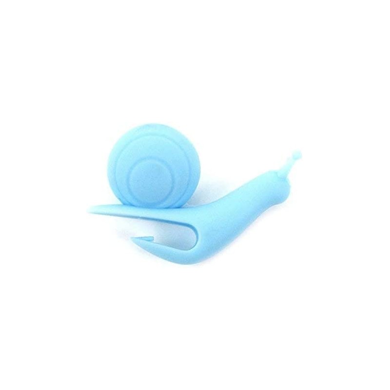 5 PCS Snail Shape Silicone Tea Bag Holder Cup Snail