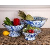 Golden Rabbit Enamelware - 3qt Colander (Ocean)