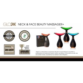 GLO24K Red Light Beauty Device for Face and Neck Based L E D. New Open Box. ￼
