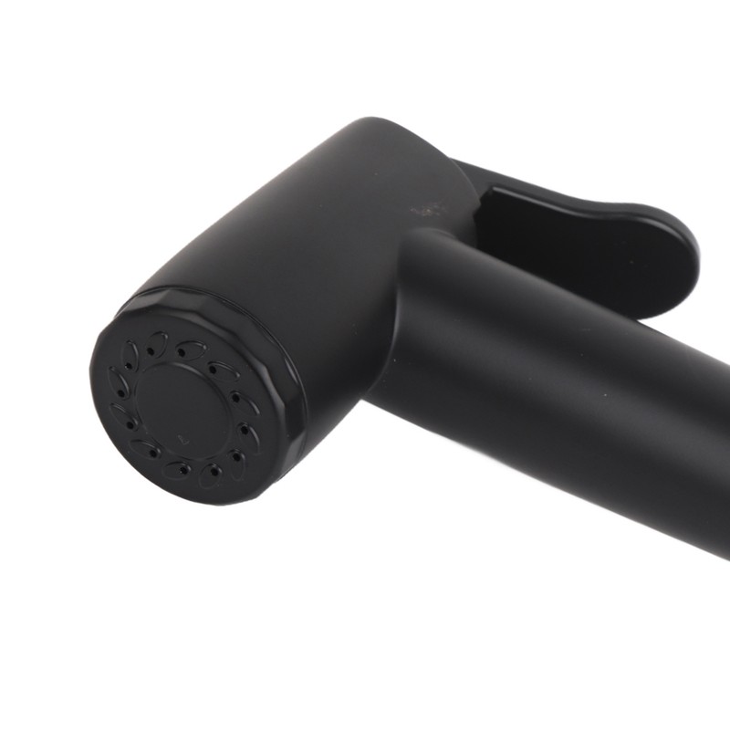 G1/2 Black Stainless Steel Handheld Toilet Bidet Sprayer Set Attachment