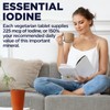 KAL 225 Mcg Kelp Iodine Tablets, 250 Count
