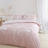 Catherine Lansfield Meadowsweet Floral Reversible Single Duvet Cover Set with