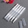 Paifeancodill Transparent Twist Pens, 6 Pack 3 ml Disposable Nail