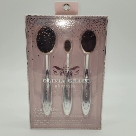 Olivia Grace Boutique  3 Piece Foundation Brush Set
