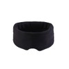 MITAS Modal Eye Mask, Black, Light Blocking, Fluffy, Cotton, Sleeping,
