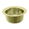 Westbrass A2165-01 4-1/4" OD Post Style Large Kitchen Basket Strainer