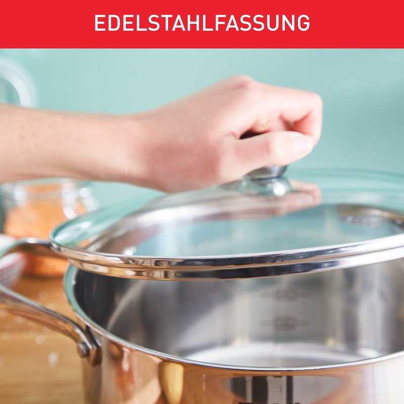 Tefal 2028097612 Glass lid, 26 cm