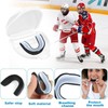 Slzhds 2 Pcs Protector Bucal Deportivo para Adultos, Protector Bucal
