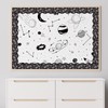 FYSUIMU 65.6Ft Iridescent Butterfly Bulletin Board Borders Black Decorative Die