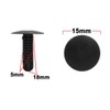 20Pcs 5mm Hole Plastic Rivets Fastener Clips Retainers for Car