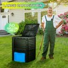 Azaeahom Garden Compost Bin 80 Gallon (300L) Large, Outdoor Composter