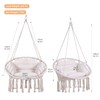 Goutime Hammock Chair, Macrame Hanging Swing Chairs with Hardware Kit,Adult