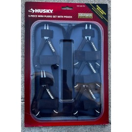 Husky 6x NEW Husky 5-Piece Mini Pliers Set With Case
