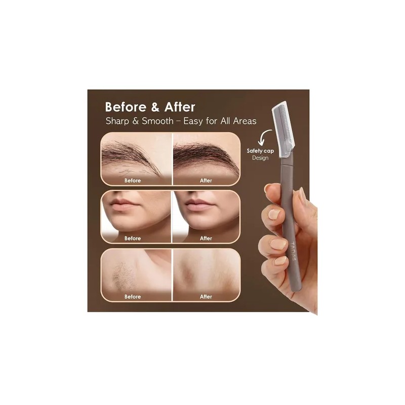 Herramienta Dermaplaning Biodegradable 12 Uds Cara Y Cejas