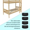 iwiio 12Pcs Bed Slat Holders, Bed Slat Caps, Side and