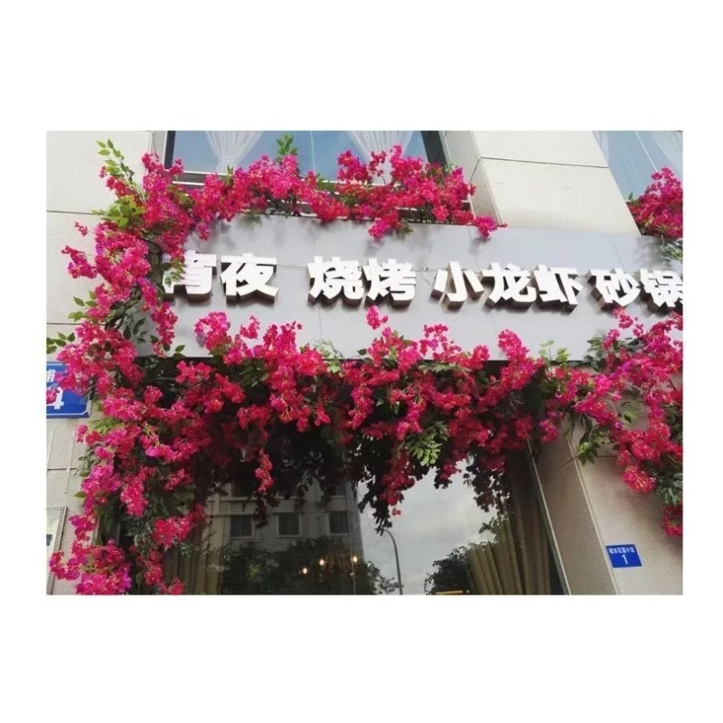 Liven Home & Decor Bugambilia Artificial Flor Rama Decoración Vara