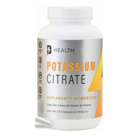 Citrato De Potasio Calambres /electrolitos/cansancio 240 Cáp