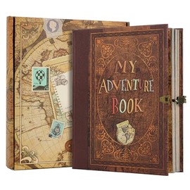 Adventure book has 9.4 * 8.3 Inch