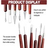 LINPHCEY 6-Piece Clay Sculpting Tools Set Perfect for Polymer Air