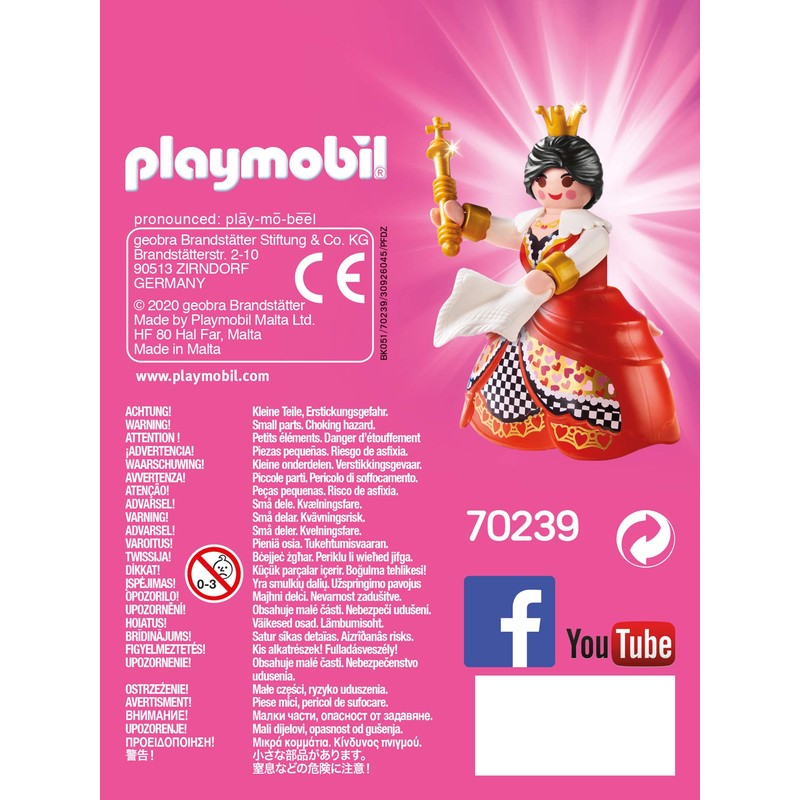 Playmobil 70239 Playmo - Friends Queen, Fun Imaginative Role-Play, PlaySets