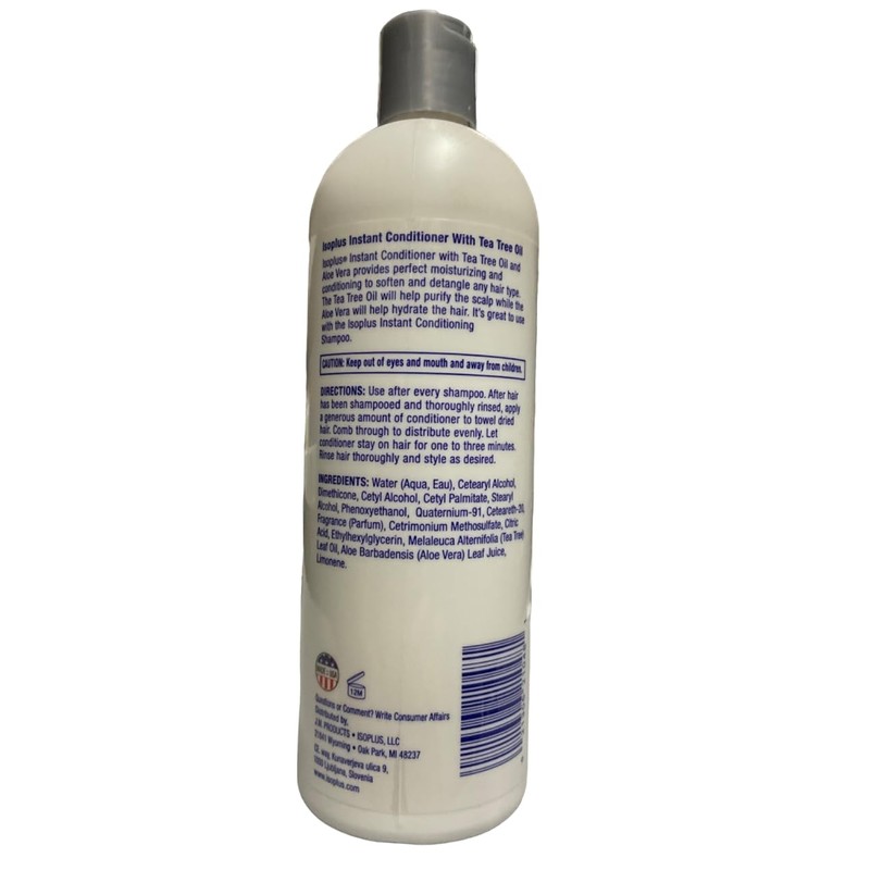Isoplus Instant Conditioner, Softens & Detangles, 16 Oz