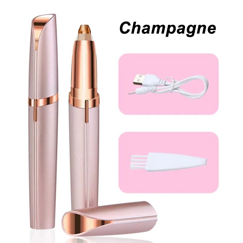 Electric Eyebrow Trimmer for Women – Portable Facial Hair Remover