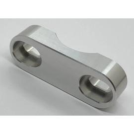 Custom Clamp Power Aluminum Custom Reel Rod Clamp Fit Penn Accurate Tiburon Fishing Reel - Silver