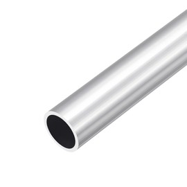 DMiotech (27 mm OD x 21 mm ID) 6063 Aluminium Round Tube 300 mm Length Industrial Metal Tube for Machine Frame Building DIY Projects
