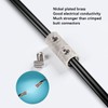 4 Gauge Wire Connectors Kit Brass for Car Audio Splice