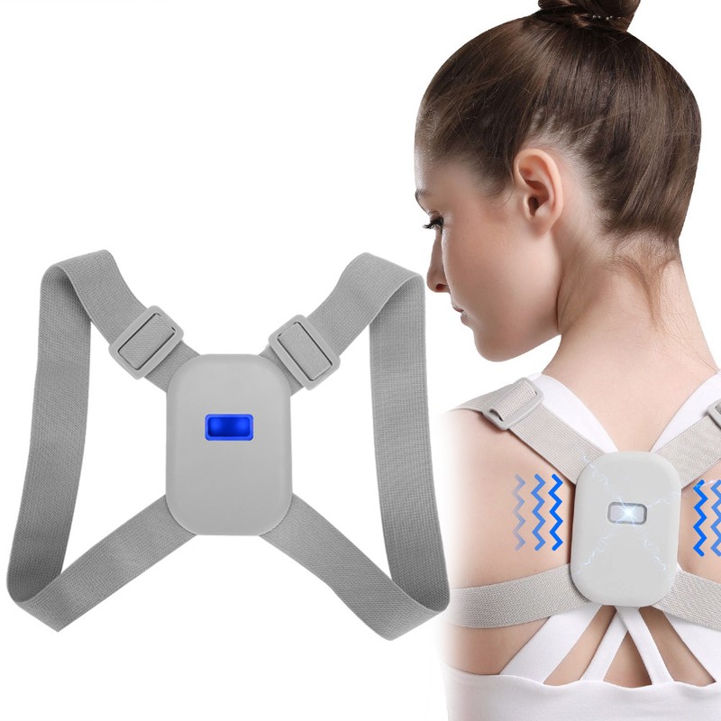 Intelligent Posture Corrector Adjustable Shoulder Back Straightener Support Upper Back