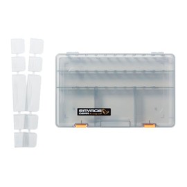 Savage Gear Lurebox Smoke Tackle Box 36 x 22.5 x 5 cm