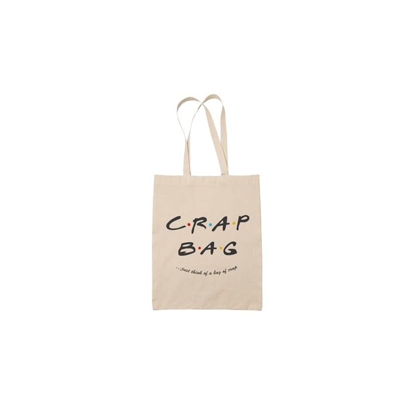 Reusable Crap Bag Grocery Tote, Approx. 40 x 40 cm,