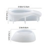 Bird Silicone Mold with Lid, 3D Animal Resin Casting Mold