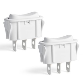 Cutetool (2PCS) SR561116 Range Hood Rocker Switch Replacement Suitable for Broan Nutone Range Hood Fans and Light Switch Replaces SR561116 R561116 Parts