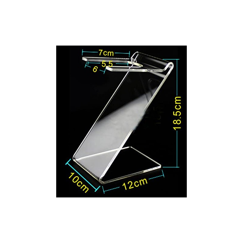 esowemsn 1PC Clear Acrylic Hair Dryer Holder Hair Dryer Display