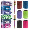 Difenni Sanding Bands for Nail Drill,300Pcs Nail Sanding Bands 80#100#120#150#180#240#Different