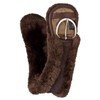 Equinate Western Moon Girth Anatomical Real Lambskin Short Girth Saddle