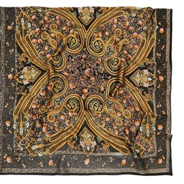 FAIRYGATE Silk Scarves Women's Lightweight Silk Scarf Faux Silk Scarf Scarf Gift Women, 43005