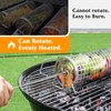 Rolling Grilling Basket, BBQ Grill Basket, Rolling Grilling Baskets For