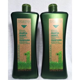 SALERM BIOKERA NATURA SPECIFIC OILY HAIR SHAMPOO 36oz/1000ml (2 Units)