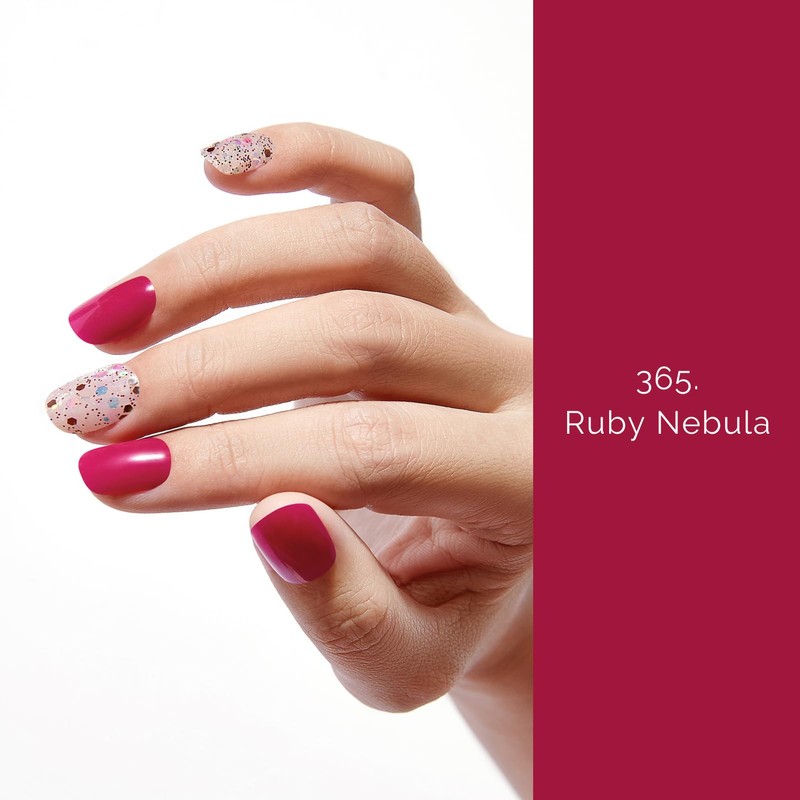 NAILOG Gel Nail Seal Curing Type (20 Pieces), Long Lasting,