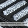 Tankenlid Coin Capsules Case,60 Pieces 46mm Coin Capsules,with Foam Separates