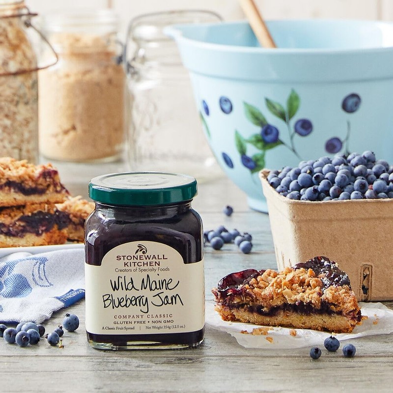 Stonewall Kitchen Wild Maine Blueberry Jam, 12.5 Ounces (Pack of