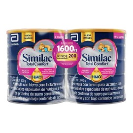 Similac Total Comfort 1 Vainilla 2x800 Gr Abbott